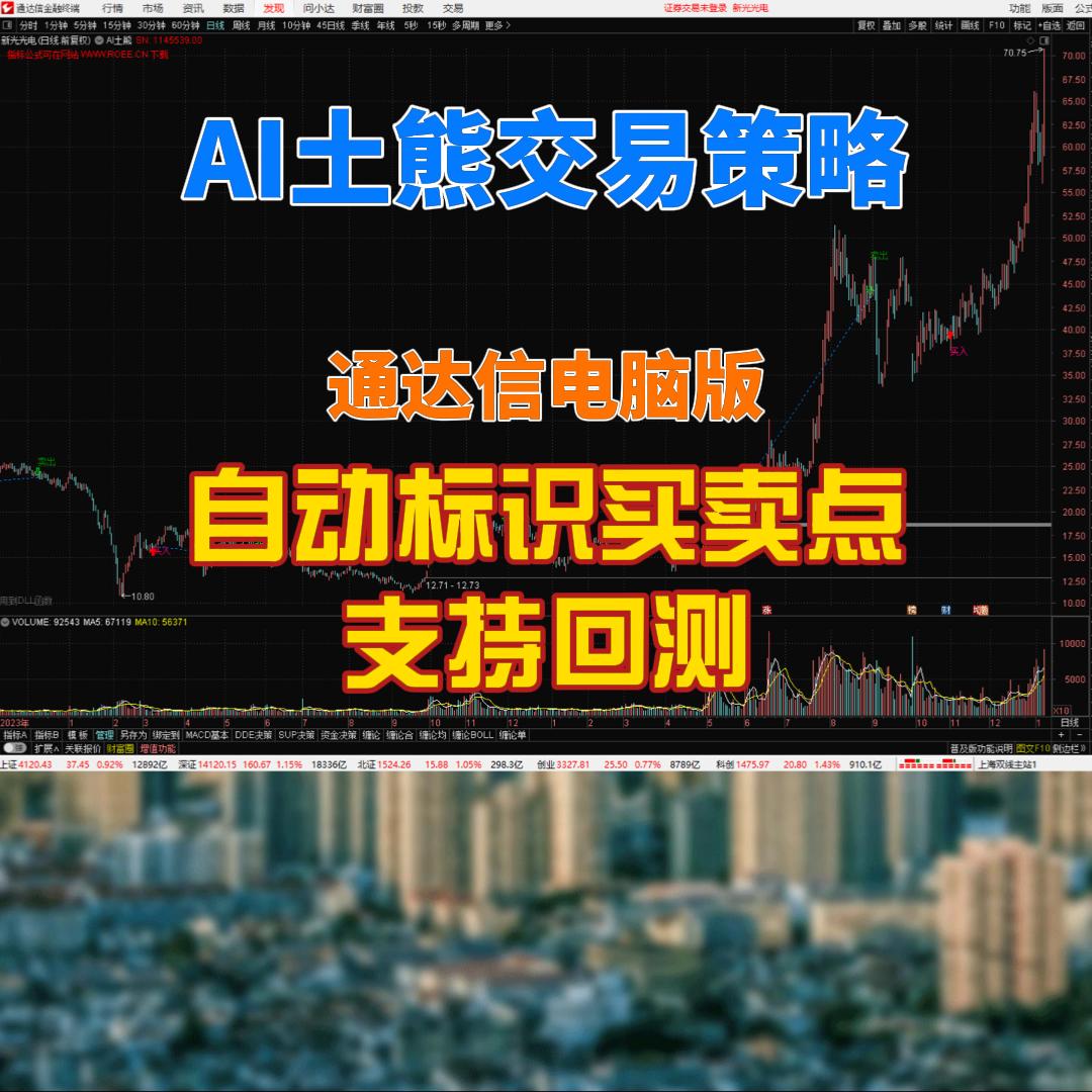 AI土熊交易策略年费版 599元